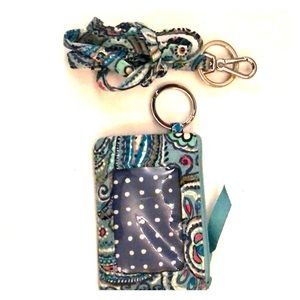 NEW Vera Bradley ID and lanyard set